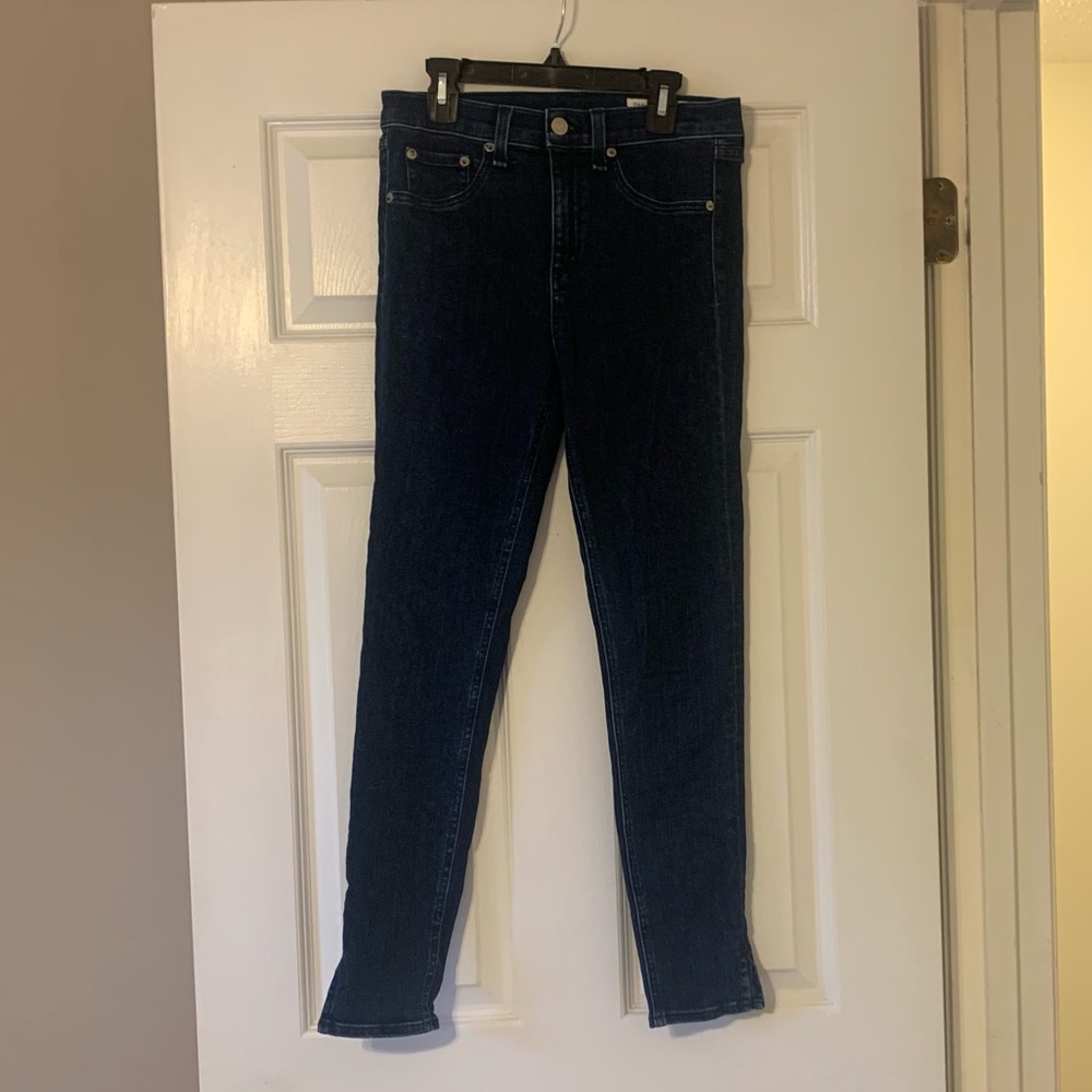 Rag & Bone Dark Skinny Jeans Jeggings High Rise